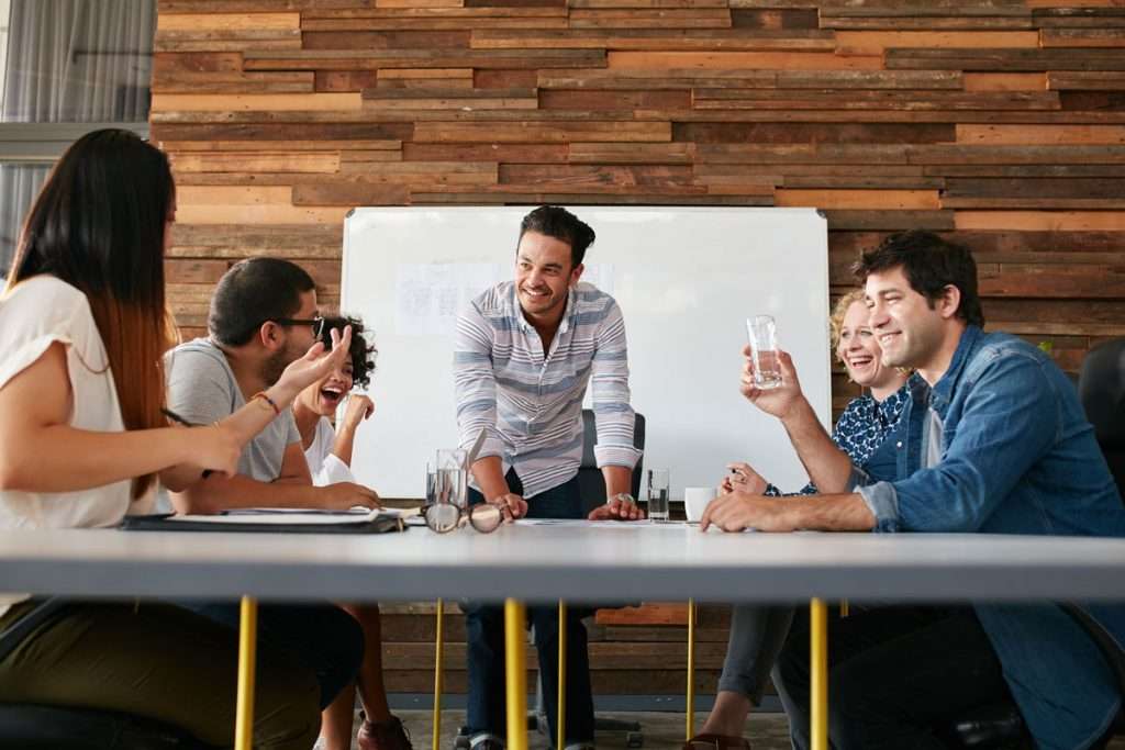 digital marketing team conceptualizing