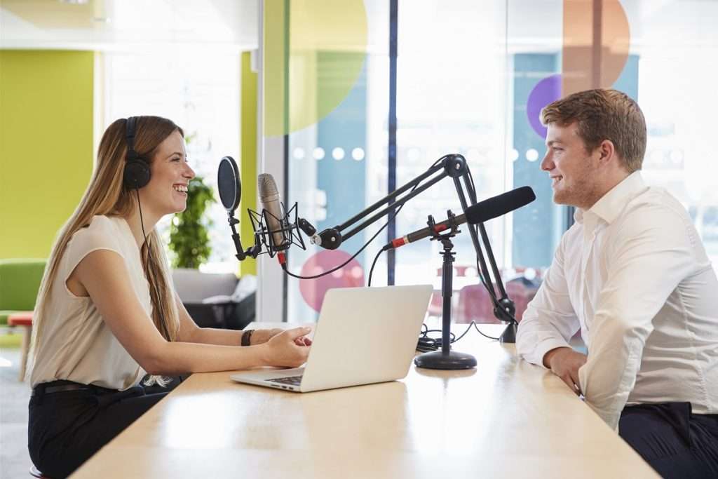 during a podcast interview